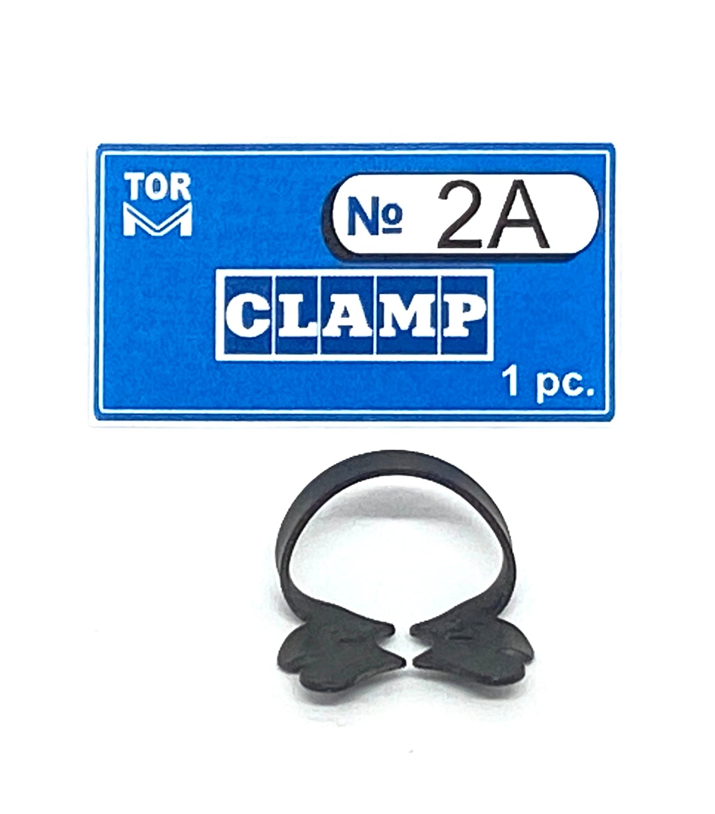 Clamp 2A (Winged Clamp with Flat Horizontal "Jaws", for Large Premolars)