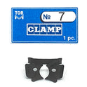 Clamp 7 (Winged Clamp with Flat Horizontal "Jaws", for Large Molars with Pronounced Contour Height)