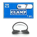 Clamp 7 (Winged Clamp with Flat Horizontal "Jaws", for Large Molars with Pronounced Contour Height)