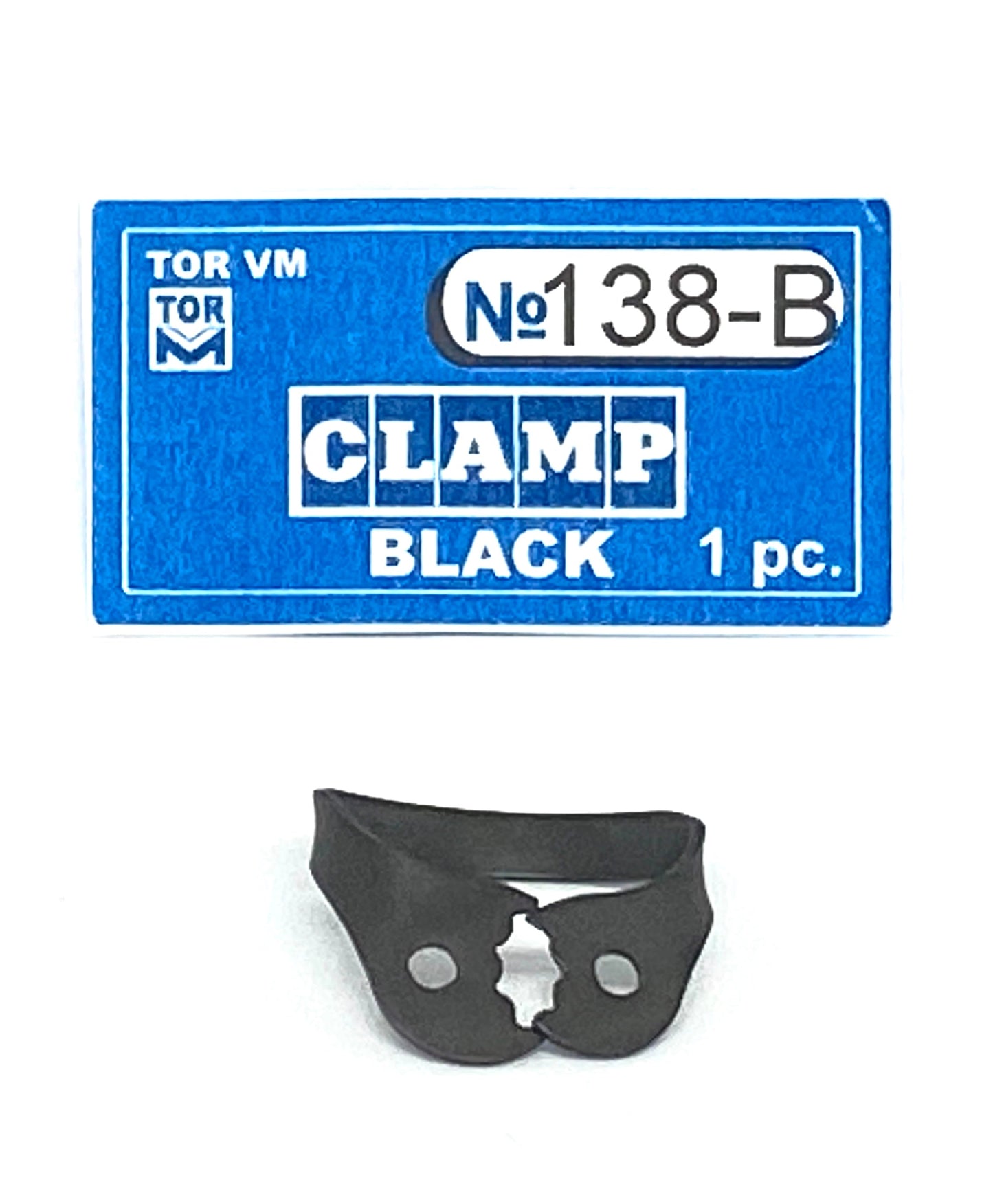 Clamp 138 (Left-Sided Clamp for Third Molars (with Stiff Spring and Serrated Beaks))