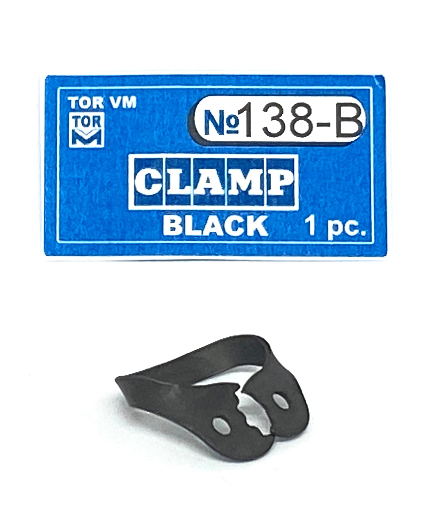 Clamp 138 (Left-Sided Clamp for Third Molars (with Stiff Spring and Serrated Beaks))
