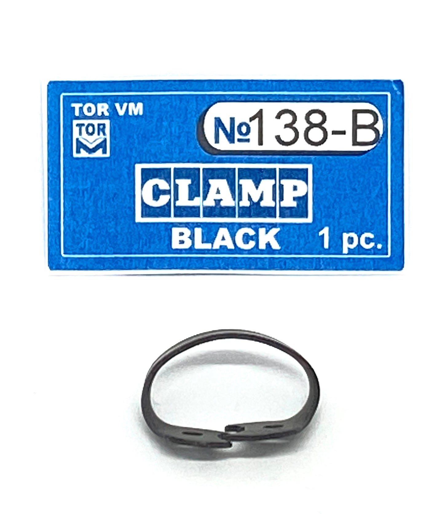 Clamp 138 (Left-Sided Clamp for Third Molars (with Stiff Spring and Serrated Beaks))
