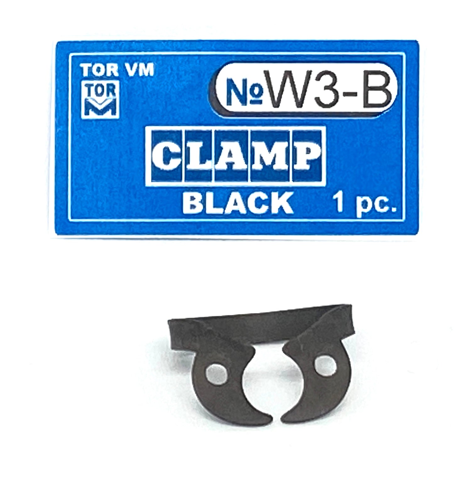 Clamp W3 (Wingless Clamp with Flat Horizontal "Jaws", for Small Molars with Pronounced Contour Height)