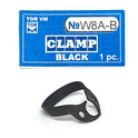 Clamp W8A (Wingless Clamp with Rigid Angular "Jaws", for Large Molars (Festooned Jaws for Molars' Roots)