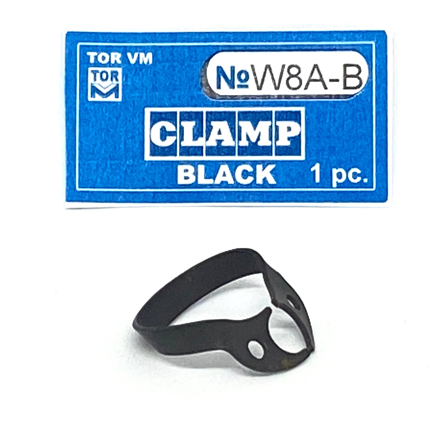Clamp W8A (Wingless Clamp with Rigid Angular "Jaws", for Large Molars (Festooned Jaws for Molars' Roots)
