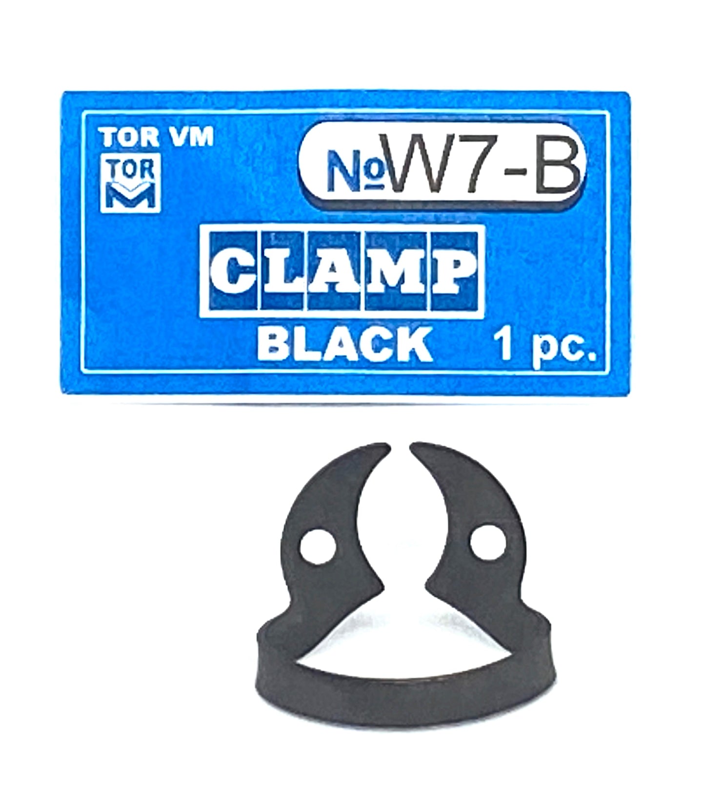 Clamp W7 (Wingless Clamp with Flat Horizontal "Jaws", for Large Molars with Pronounced Contour Height)