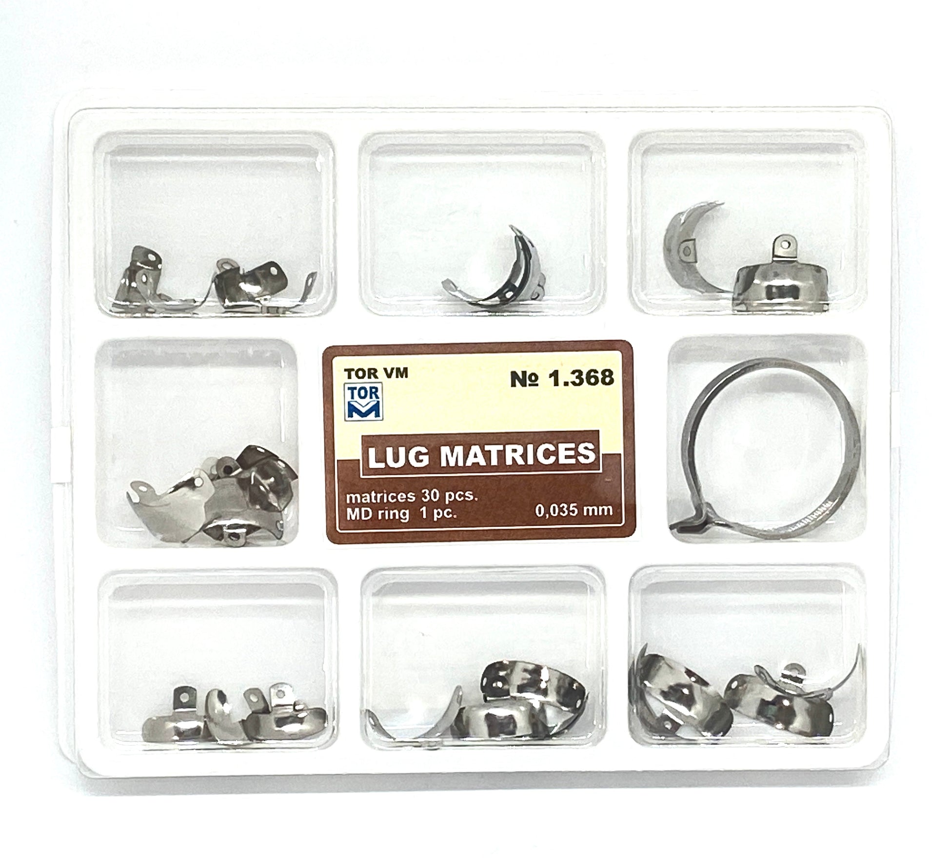 Set of Lug Matrices 30pcs + MD Ring 1pcs medical equipment for hospital and laboratory use