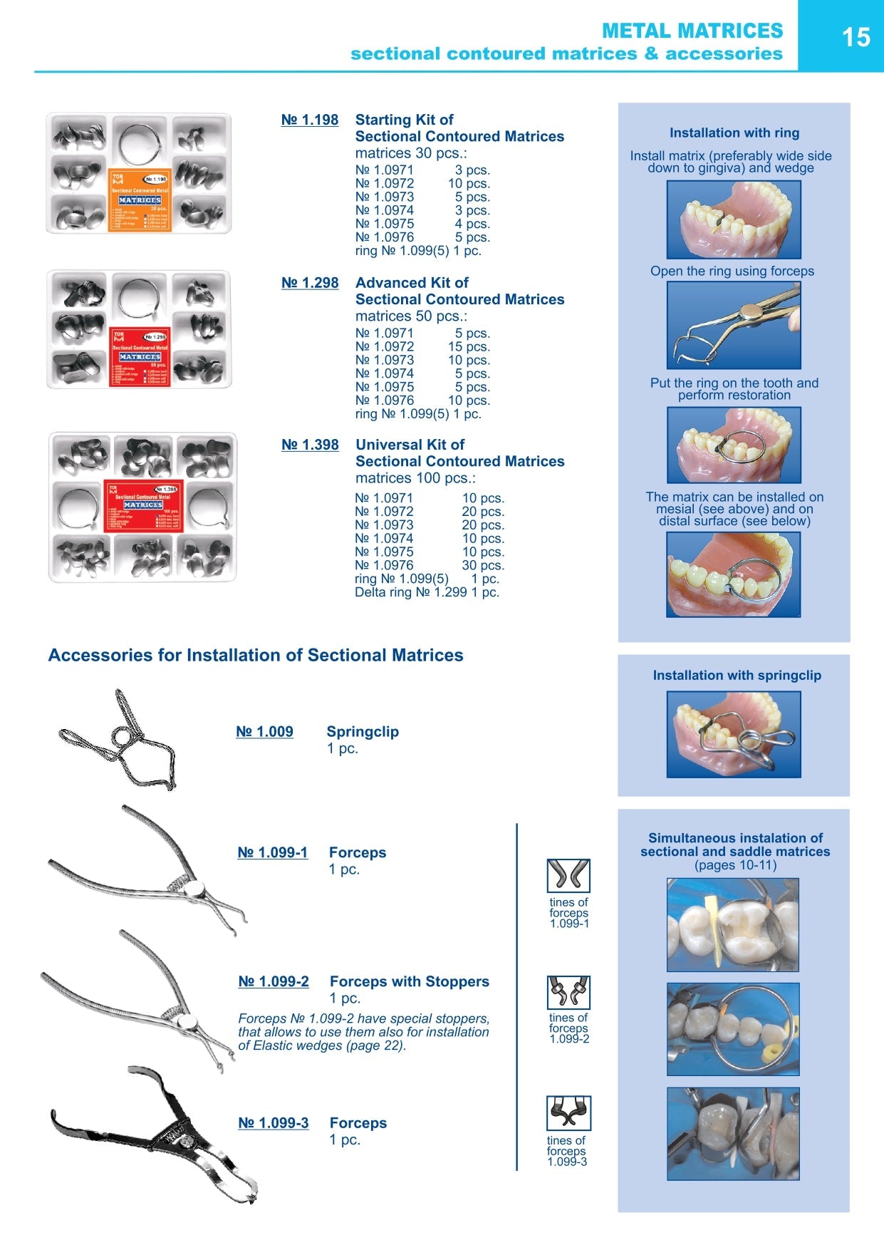 Forceps for Rings