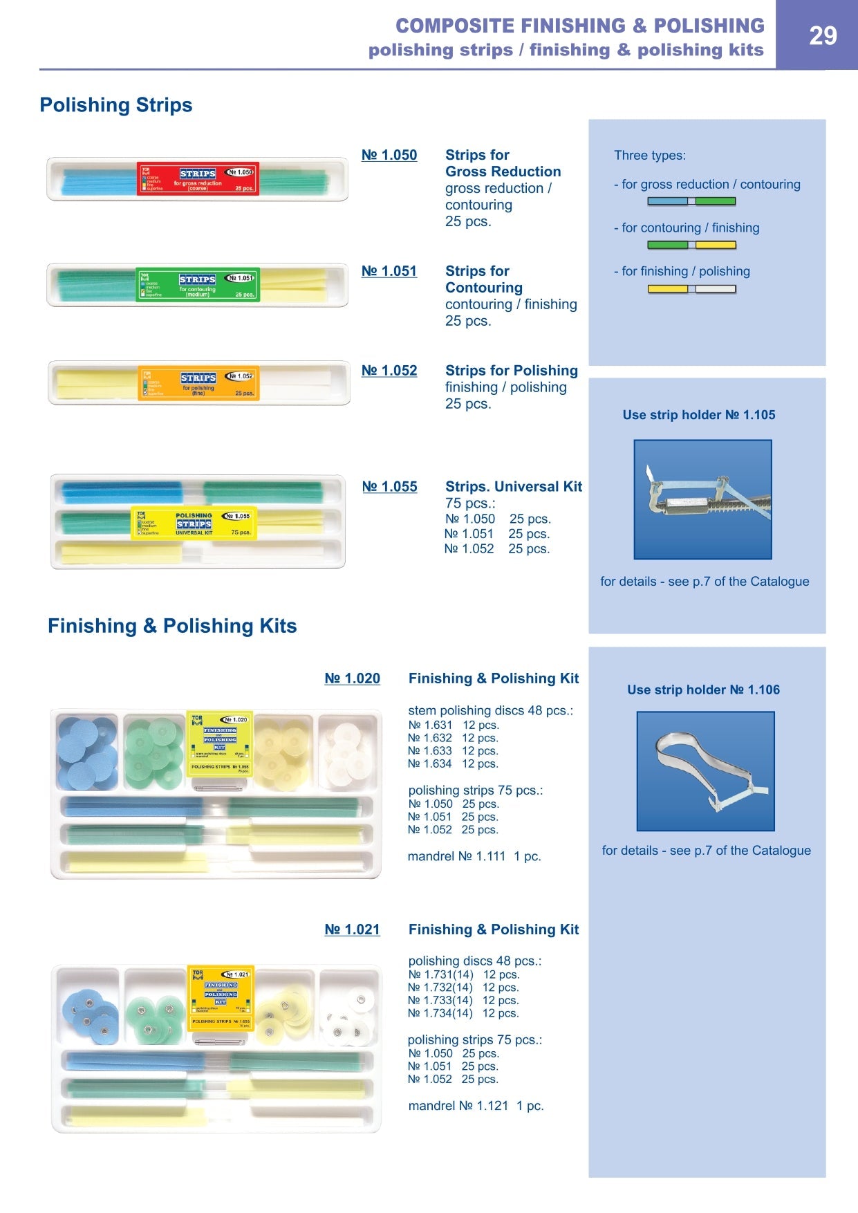 Abrasive Strips Universal Kit 100pcs
