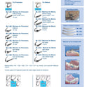 Metal Contoured Matrices for Molars Shape 7 (without Ledge), Elongated 12pcs