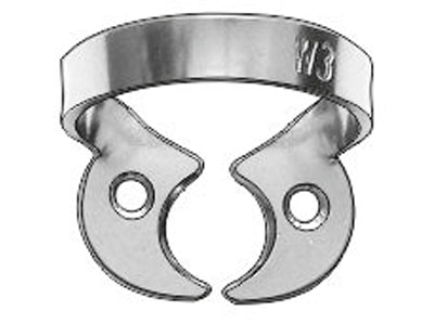 Clamp W3 (Wingless Clamp with Flat Horizontal "Jaws", for Small Molars with Pronounced Contour Height) medical equipment for hospital and laboratory use