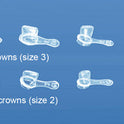 Pediatric anterior strips 20 pcs.