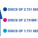 Coarse Discs for Gross Reduction, 50pcs