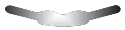 Metal Matrix Bands for Molars Shape 2 (Two Central Ledges) 12pcs medical equipment for hospital and laboratory use